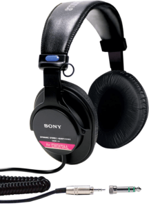 Sony MDRV6 old school headphones